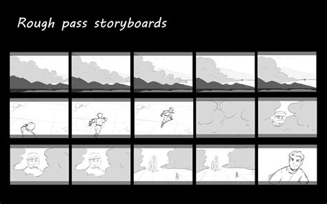 Storyboard Sample Rough Pass By Eman Yasser T 4272eman Tasmeem Me