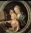The Magic Lantern 1764 - Charles-Amedee-Philippe van Loo - WikiGallery ...