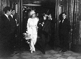 Vaslav Nijinsky und Romola de Pulszky an ihrem Hochzeitstag in Buenos ...
