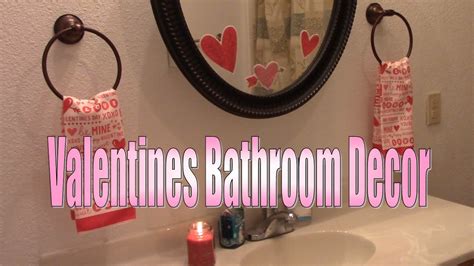 Valentines Bathroom Decor Youtube