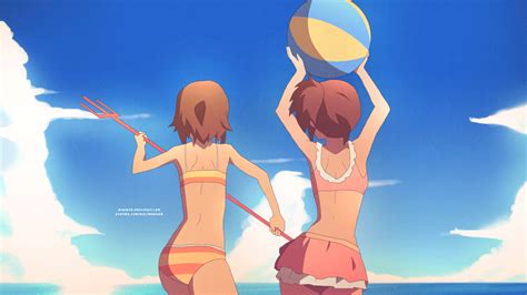 Yui And Ritsu S Beach Dance Animation By Moxie2D On DeviantArt