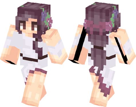 Girl W Dress Minecraft Skin Minecraft Hub