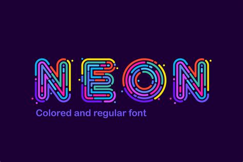37 Best Neon Fonts To Sparkle Your Designs Updated Onedesblog
