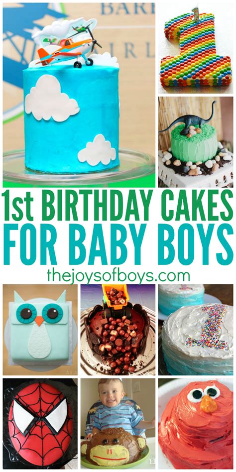 Smash cakes are a fun (and messy!) way to celebrate baby's first birthday. 25 First Birthday Cakes for Boys: Perfect for 1st Birthday ...
