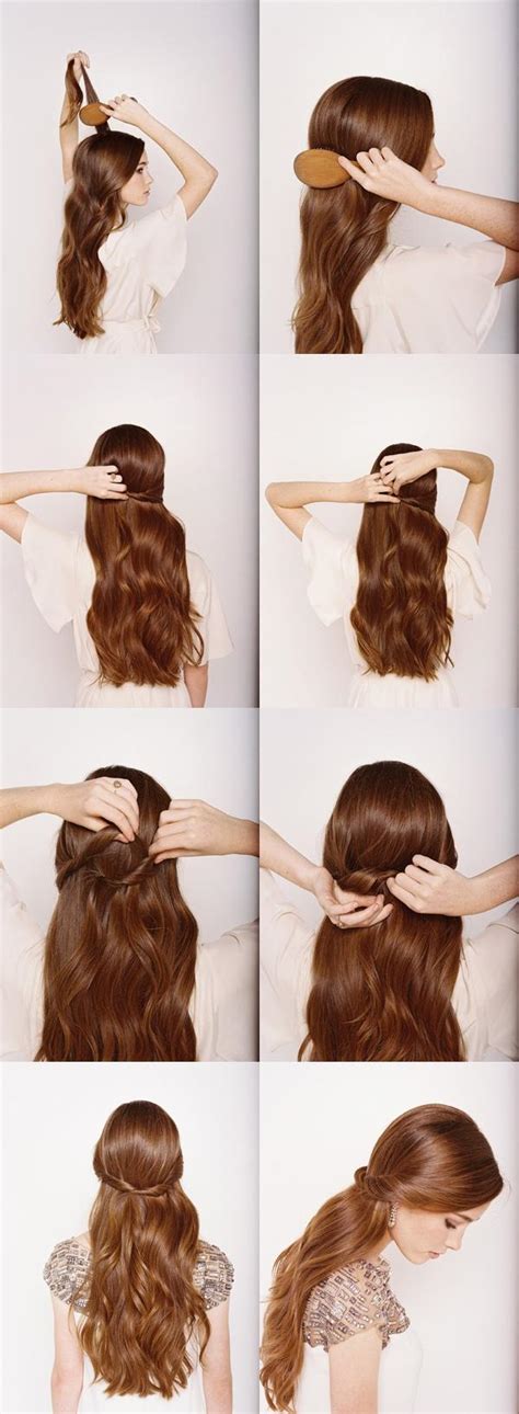 Hairstyles step by step easy. Super Easy Step by Step Hairstyle Ideas - fashionsy.com