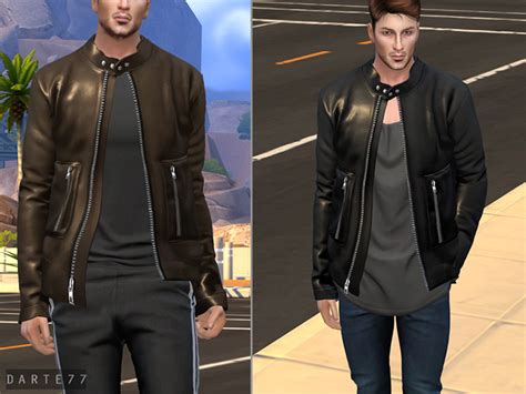 Kolye Bilet Yatak Odasını Temizle Sims 4 Leather Jacket Ibadet Usta