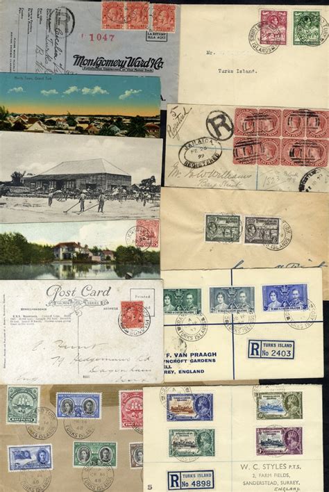 Stamp Auctions By Corbitt Stamps Stamp Auction 155 Turks And Caicos