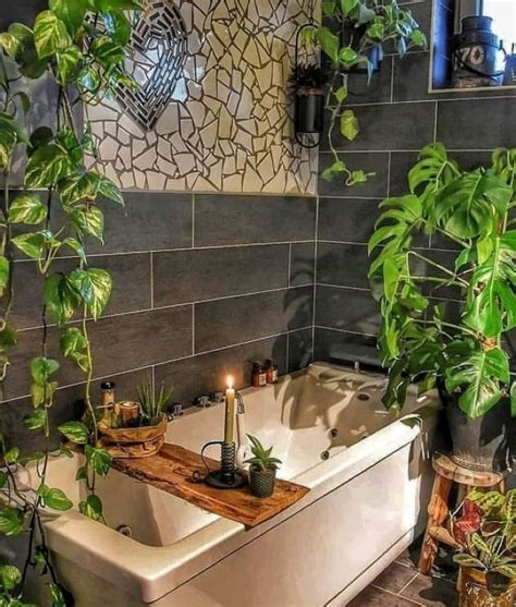 Amazing Bohemian Style Bathroom Decor Ideas 10 Hmdcrtn