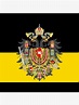 "Black Stylised Austrian empire flag " Throw Pillow for Sale by ...