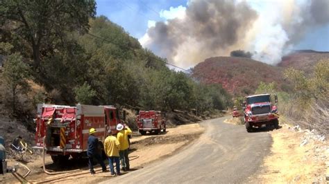 Mineral Fire Forces Evacuations In California Nbc News