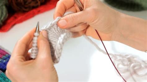 How To Do A Herringbone Stitch In Knitting Howcast