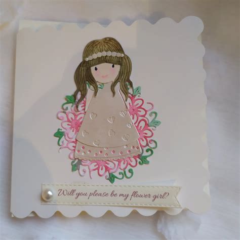 Flower Girl Card Lúnasa Crafts