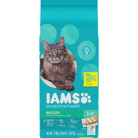 Iams Proactive Health Cat Food With Chicken And Turkey Indoor Weight