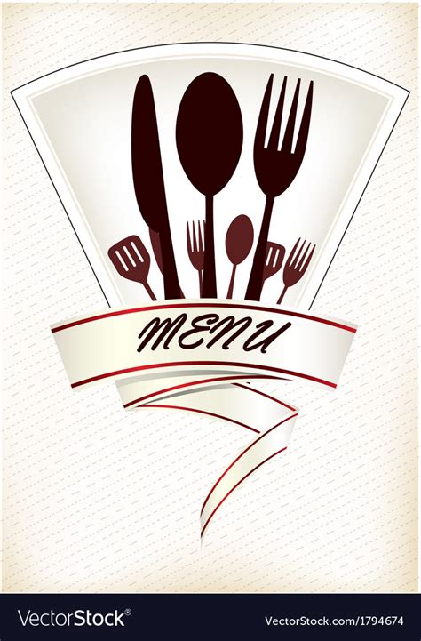 Restaurant Menu Design Royalty Free Vector Image