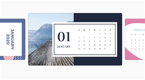 Blank Printable Calendars For Work Or Home With Canva