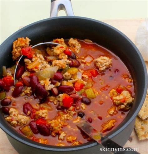 Spicy Three Bean Turkey Chili Weve Included Slow Cooker And Stovetop