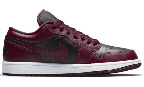 Jordan 1 Low Cherrywood Maroon Senikersku