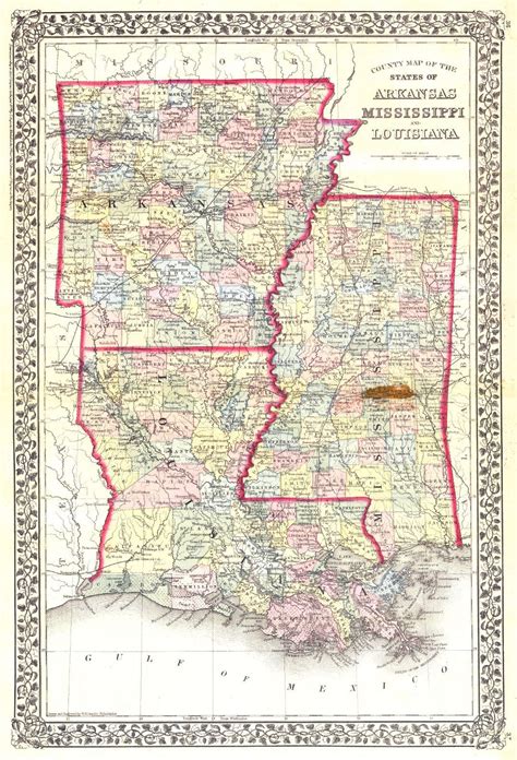 Map Of Arkansas And Mississippi Miami Dade Zip Code Map