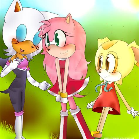 rouge amy and cream by adriellethewolf on deviantart