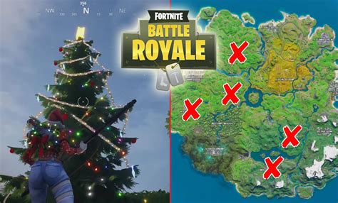 Season 5, also known as season 15. Dance At Fortnite Holiday Trees in Different Named ...