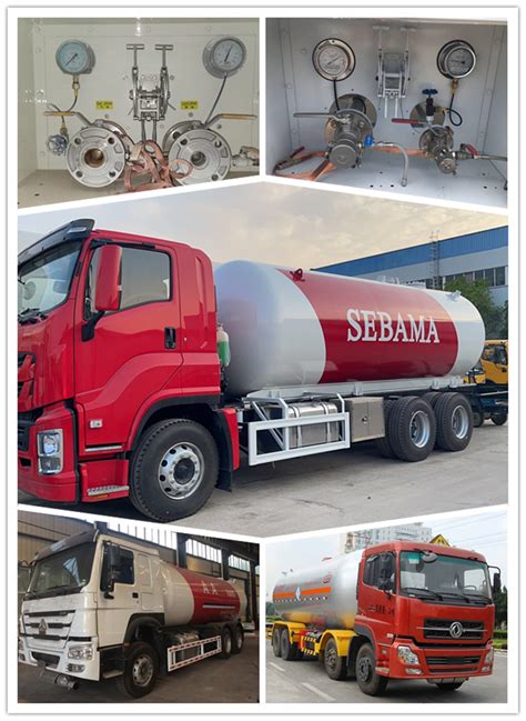 Isuzu 6x4 Lpg Tanker Truck Liquefied Petroleum Gas Vehicles Propane