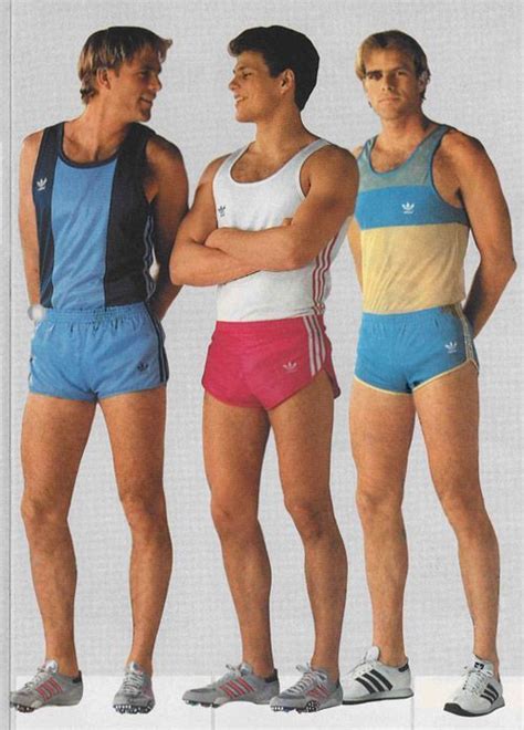 80s Short Shorts Mens Shorts Outfits 80s Sports Fashion Vintage Sportswear