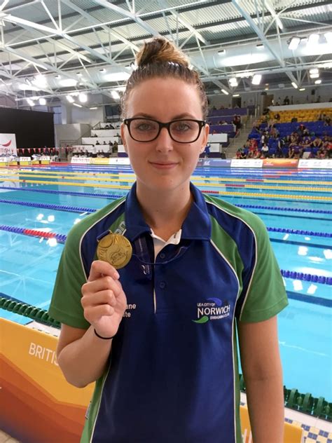 2019 Bsc Jessica Jane Applegate Gold City Of Norwich Swimming Club