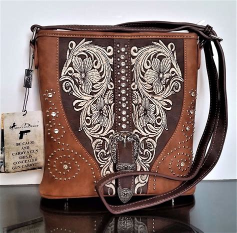Montana West Concealed Carry Purse Crossbody Messenger Bag American