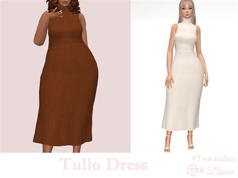 Dissia Tullo Dress 47 Swatches Base Game