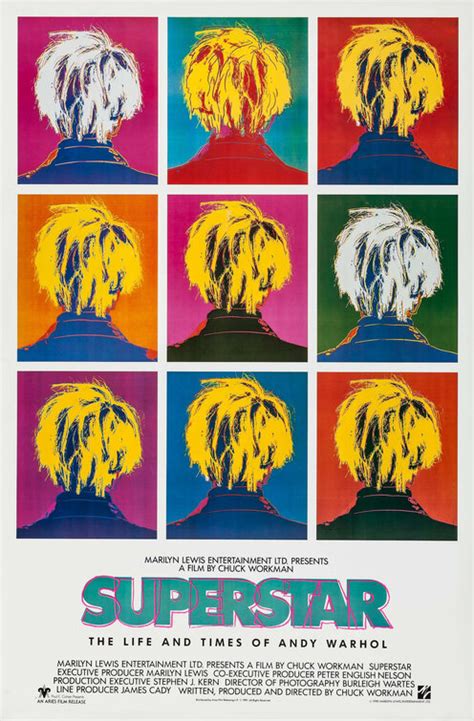 Superstar The Life And Times Of Andy Warhol Movie Poster Imp Awards
