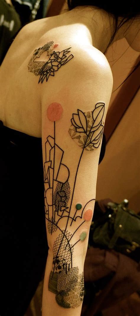 40 Incredibly Artistic Abstract Tattoo Designs