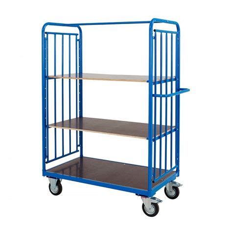 The wooden base is kind to your product yet still tough enough to cope with the daily work expected from this unit meaning that. Premium Heavy Duty Shelf Trolleys | Racking.com