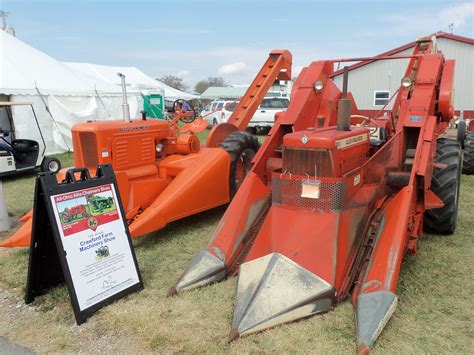 Allis Chalmers D15 With 150 Corn Picker On Right And Wd With Corn Picker