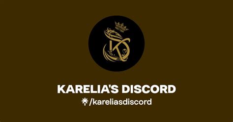 Karelia S Discord Twitter Instagram Facebook Linktree