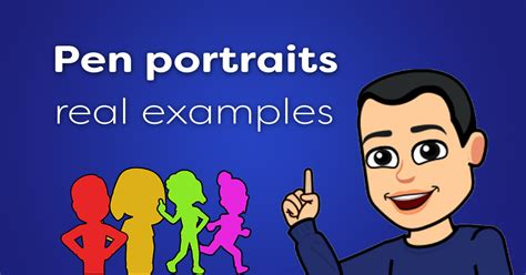 Examples Of Pen Portraits