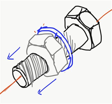 Simple Exploded View Drawing