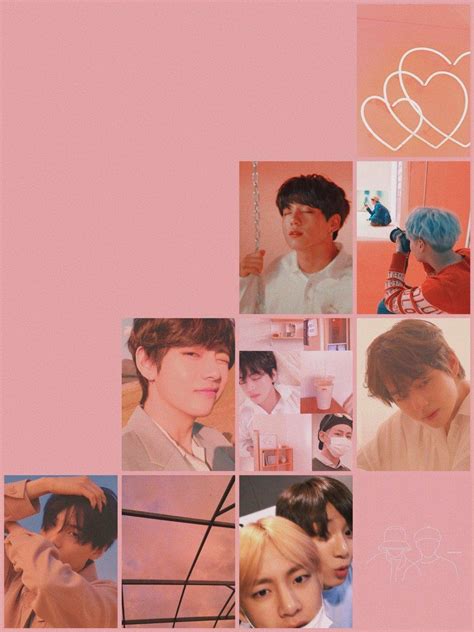 Pink Aesthetic Bts Iphone Wallpapers Top Free Pink Aesthetic Bts