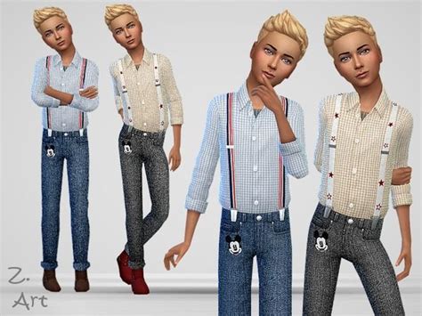 The Sims Resource Boyz Outfit By Zuckerschnute20 • Sims 4 Downloads