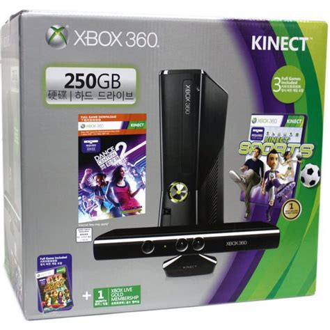 Jual Xbox 360 Slim 250 Gb Kinect Rgh Full Game Gress Baru Di