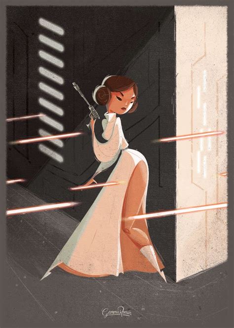 Princess Leia Shoot Like A Girl On Behance Star Wars Fan Art Star