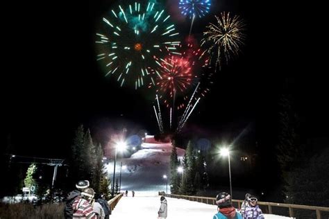 Fireworks Over River Run Trail Every Saturday Night During Ski Season