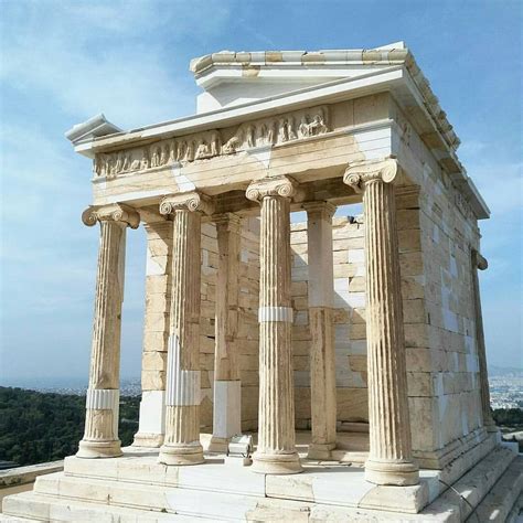 Tempio Di Atena Nike Dell Acropoli Di Atene Athens Acropolis