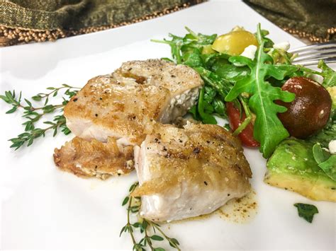 15 Minute Pan Seared Grouper With Lemon Butter Sauce Sassy Cooking