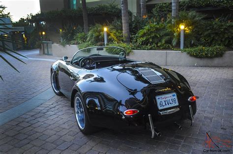 1957 Porsche Replica Kit Black Betty Speedster Super Wide Body