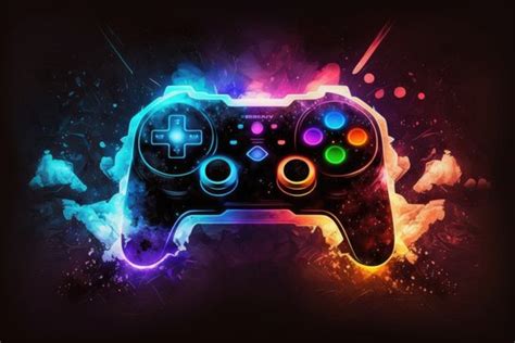 Top 41 Imagen Video Game Controllers Background Vn