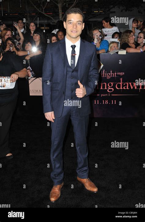 Rami Malek At The World Premiere Of The Twilight Saga Breaking Dawn