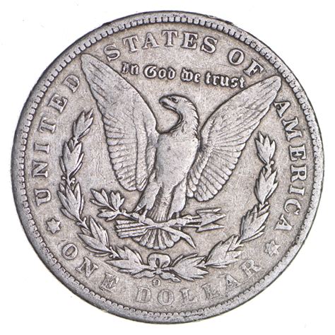 Early 1897 O Morgan Silver Dollar 90 Us Coin Property Room