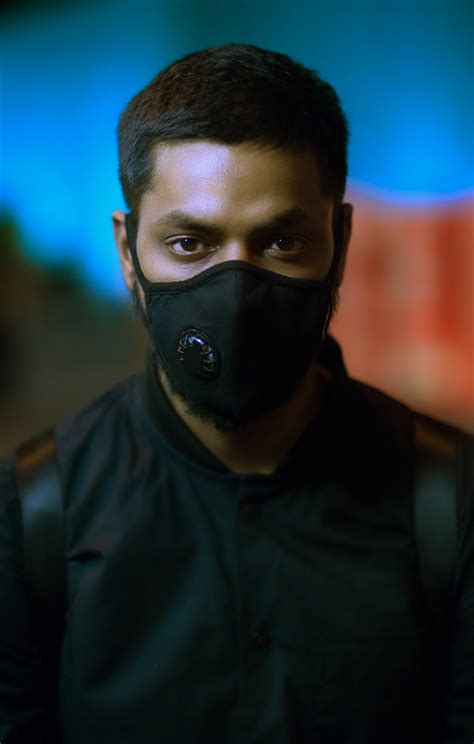 Man Wearing Black Mask Photo Free Human Image On Unsplash