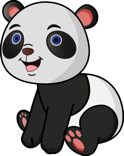 Free Illustration Of Cute Baby Pandas Vector 220571