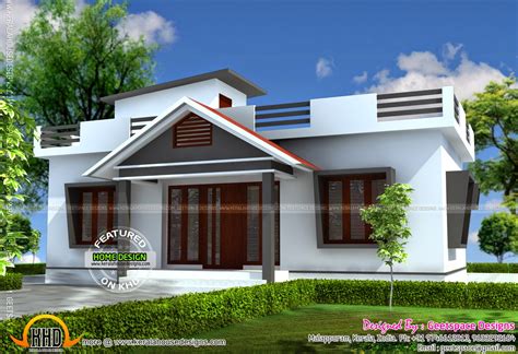 Small House In 903 Square Feet Kerala Home Design And Floor Plans
